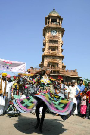 Foto de Bailarina folclórica Kalbeliya, Jodhpur, Rajastán, India - Imagen libre de derechos