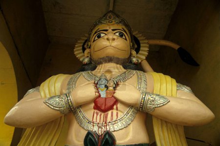 Téléchargez les photos : Statue de Hanuman en Inde - en image libre de droit