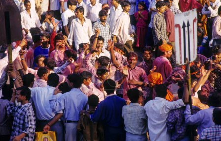 Téléchargez les photos : Festival Ganesh, Mumbai, Maharashtra, Inde - en image libre de droit