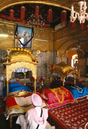 Photo for Sachkhand Sahib Gurudwara, Nanded, Maharashtra, India - Royalty Free Image