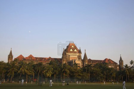 Foto de Edificio de la Corte Suprema de Mumbai; Mumbai Bombay; Maharashtra; India - Imagen libre de derechos