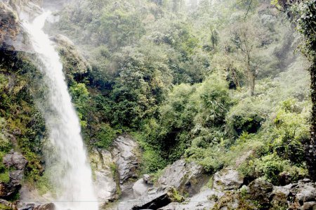 Photo for Seven sister water fall ; Sikkim ; India - Royalty Free Image