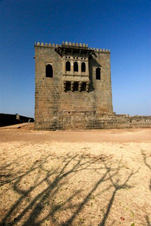 Geburtsort des chhatrapati shivaji maharaja am Fort Shivneri; Taluka Junnar; Distrikt Pune; Maharashtra; Indien