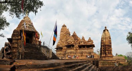 Téléchargez les photos : Temple Shiva et lakshman madhya pradesh Inde Asie - en image libre de droit