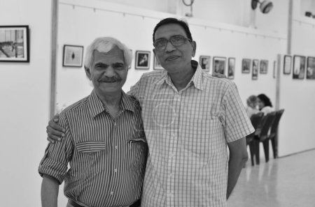 Téléchargez les photos : Sudarshan Dheer à l'exposition de photographie Jagdish Agarwal, Jehangir Art Gallery, Mumbai, Maharashtra, Inde, Asie - en image libre de droit