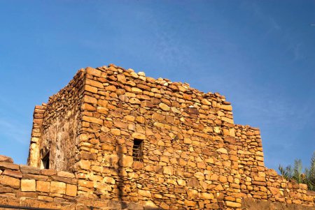 Badami Festung 7. Jahrhundert; Karnataka; Indien