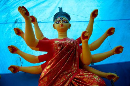 Foto de Durga Festival Kumartuli Bengala Occidental Calcuta India Asia - Imagen libre de derechos