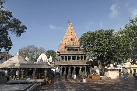 Téléchargez les photos : Mahakaleshwar Jyotir lingas, Ujjain, Madhya pradesh, Inde - en image libre de droit