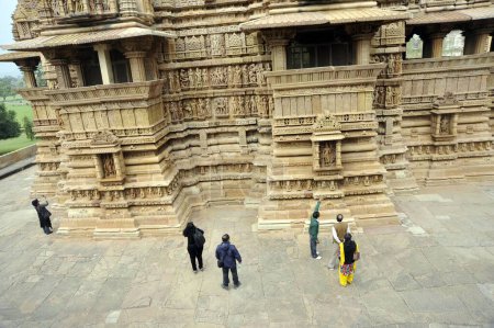 Téléchargez les photos : Temple lakshman khajuraho madhya pradesh Inde Asie - en image libre de droit