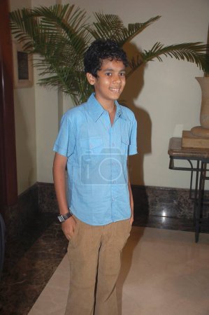 Foto de Niño actor tanay chheda, India - Imagen libre de derechos