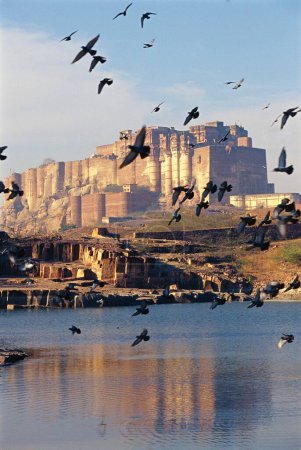 Meherangarh fort , Jodhpur , Rajasthan , India