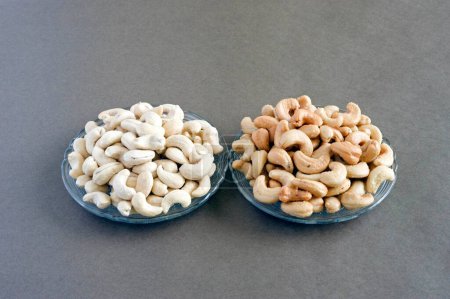 Cashew nuts in plate Goa India Asia