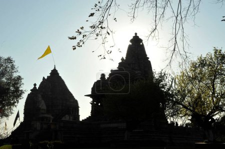 temple lakshman khajuraho madhya pradesh Inde Asie