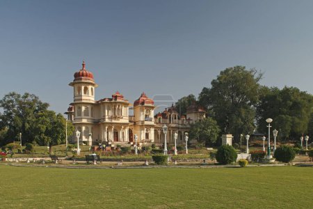 Bâtiment du patrimoine Musée de la bibliothèque Saraswati Bhuwan ; Udaipur ; Rajasthan ; Inde