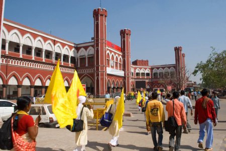 Foto de Vista de la estación de tren, Delhi, India - Imagen libre de derechos