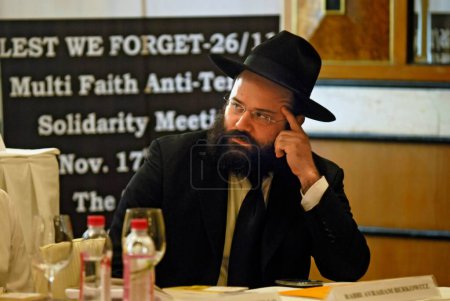 Photo for Rabbi chanoch representative of jewish community ; Bombay ; Mumbai ; Maharashtra ; India - Royalty Free Image