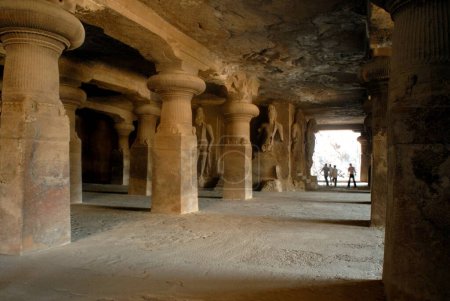 Téléchargez les photos : Grottes d'Elephanta ; Maharashtra ; Inde - en image libre de droit