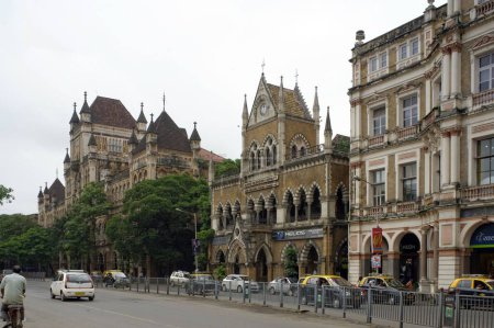 Téléchargez les photos : Bibliothèque David Sassoon et autres bâtiments Mumbai Maharashtra Inde - en image libre de droit