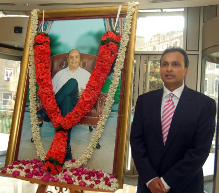 Foto de Anil Ambani presidente de Reliance Group, Mumbai, Maharashtra, India, Asia - Imagen libre de derechos