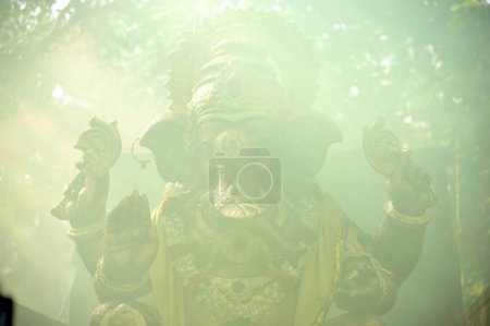 Idol of Lord Ganesha Immersion at Mumbai Maharashtra India