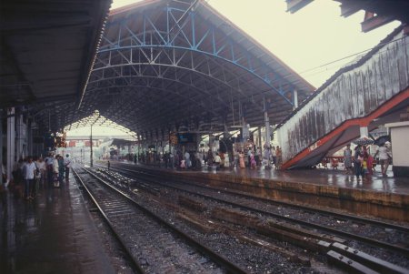 Photo for Railway Station , Bandra , Bombay Mumbai , Maharashtra , India - Royalty Free Image