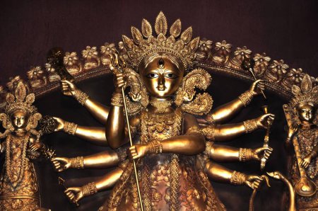 Photo for Goddess durga kolkata west bengal India Asia - Royalty Free Image