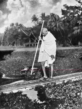 Téléchargez les photos : Personnalité politique célèbre Mahatma Gandhi, Inde - en image libre de droit