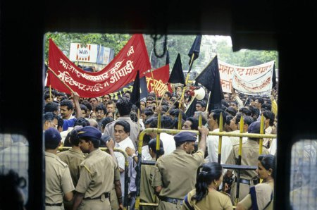 Téléchargez les photos : Manifestation des pêcheurs, bomay mumbai, maharashtra, Inde - en image libre de droit