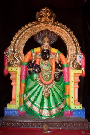 Téléchargez les photos : Idol of Goddess Tulaja Bhavani Ganpati festival au Pune Maharashtra Inde Asie 2011 - en image libre de droit