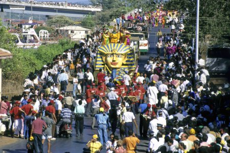 Photo for Carnival festival, panjim, goa, india - Royalty Free Image