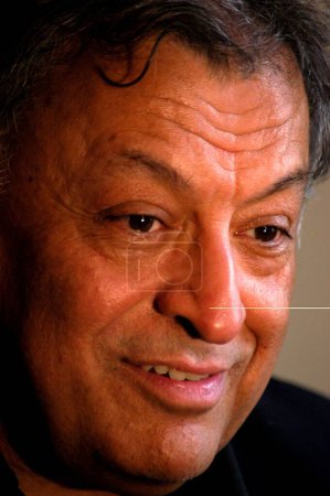 Photo for World renowned Indian conductor of Western Classical music Zubin Mehta - Royalty Free Image