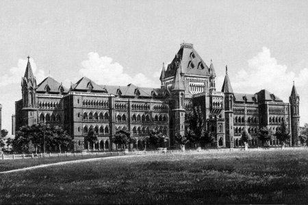 Photo for Old vintage photo of High Court mumbai maharashtra India - Royalty Free Image