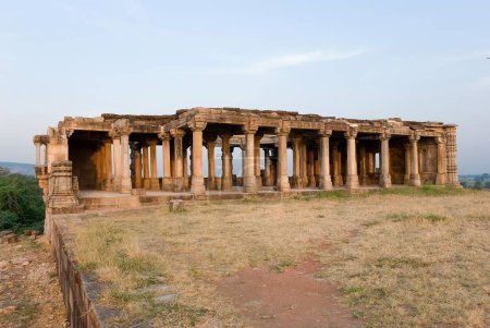 UNESCO World Heritage Champaner Pavagadh ; Jal Mahal a summer resort near vada talao of king Mahmud Begda (1458-1511AD) ; Panchmahals district ; Gujarat state ; India ; Asia