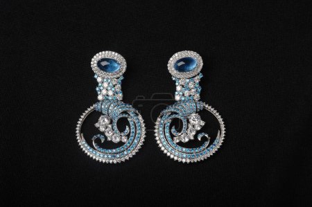 Photo for Beautiful earrings in India, Asia - Royalty Free Image