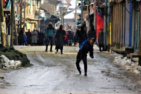 Téléchargez les photos : Kashmiri manifestant musulman, baramulla, Cachemire, Inde, Asie - en image libre de droit