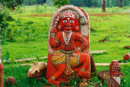 Téléchargez les photos : Tribal Hanuman, Ahwa, Daman, Inde - en image libre de droit