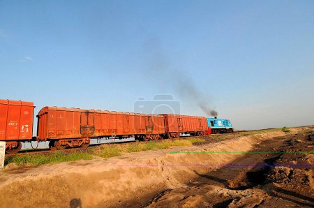 Foto de Tren de mercancías en Adani Power; Mundra; Kutch; Gujarat; India - Imagen libre de derechos