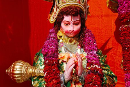 Téléchargez les photos : Statue de Hanuman en Inde - en image libre de droit
