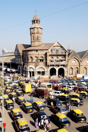 Photo for Mahatma Phule market or Crawford market, Bombay now Mumbai, Maharashtra, India - Royalty Free Image