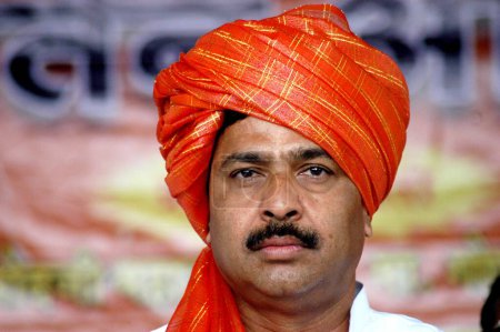 Foto de Pramod Mahajan, líder del BJP indio del sur de Asia, Maharashtra, India - Imagen libre de derechos