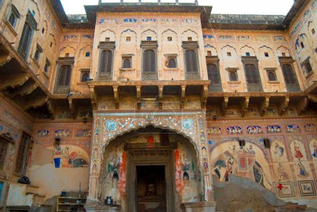 Haveli or mansion ; Shekhawati ; Rajasthan ; India