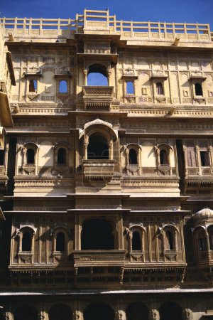 Nathmalji Ki Haveli, Jaisalmer, Rajastán, India