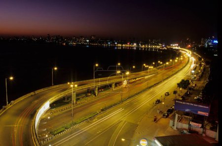 Marine Drive, Bombay Mumbai, Maharashtra, Indien
