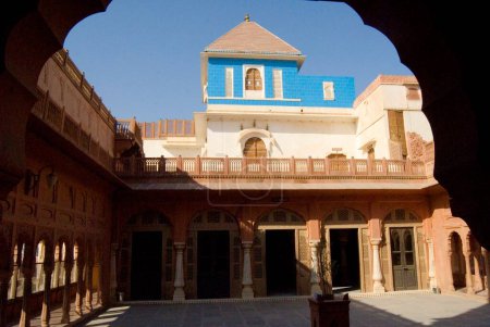 Téléchargez les photos : Palais dans le fort Junagarh ; Bikaner ; Rajasthan ; Inde - en image libre de droit