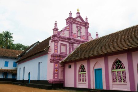Église Sainte-Horsouris en 1540 à Angamally près d'Ernakulum ; Kerala ; Inde