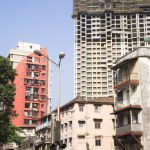 Buildings, R. S. Nimbkar road, Grant road, Bombay now Mumbai, Maharashtra, India 