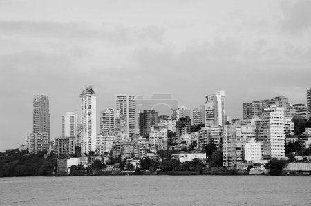 Skyline, Walkeshwar, Malabar Hill, Bombay, Mumbai, Maharashtra, Indien, Asien 