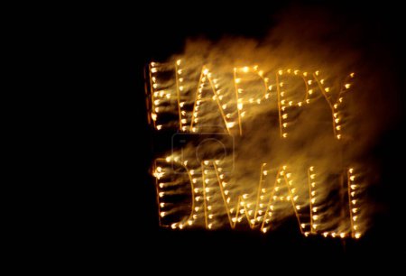 Foto de Fuegos artificiales en Diwali deepawali Festival, India - Imagen libre de derechos