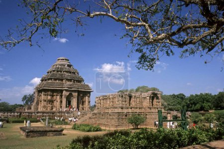 Téléchargez les photos : Temple Konarak Sun ; Orissa ; Inde - en image libre de droit