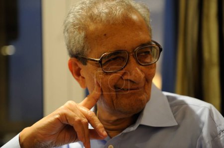 Foto de Amartya Sen nobel premio económico - Imagen libre de derechos